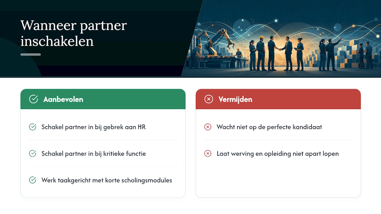 Onze kijk: wanneer schakelt u een partner in? — overview diagram
