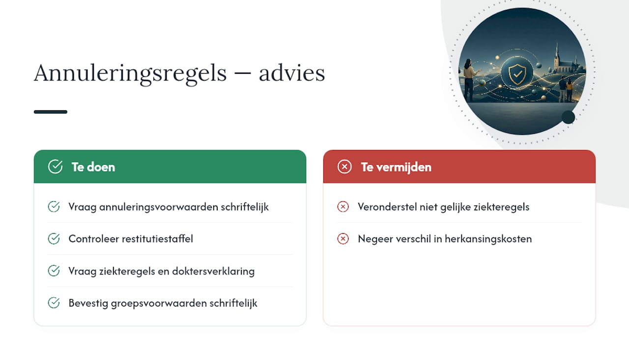 Voorwaarden en annuleringsbeleid van ADR-opleiders — overview diagram
