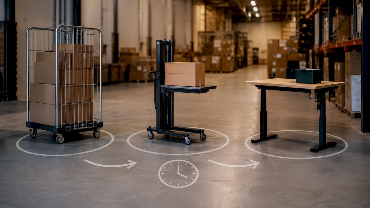 Afbeelding van ergonomische tilhulpmiddelen