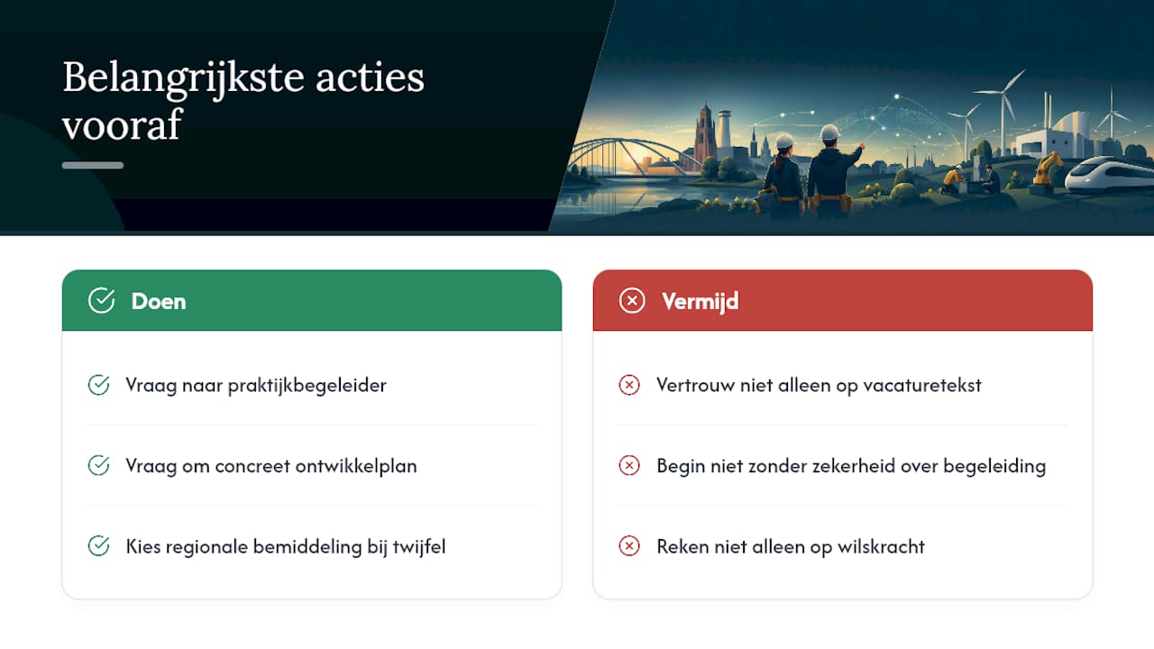 Wat de meeste adviezen over zij-instroom niet vertellen — overview diagram