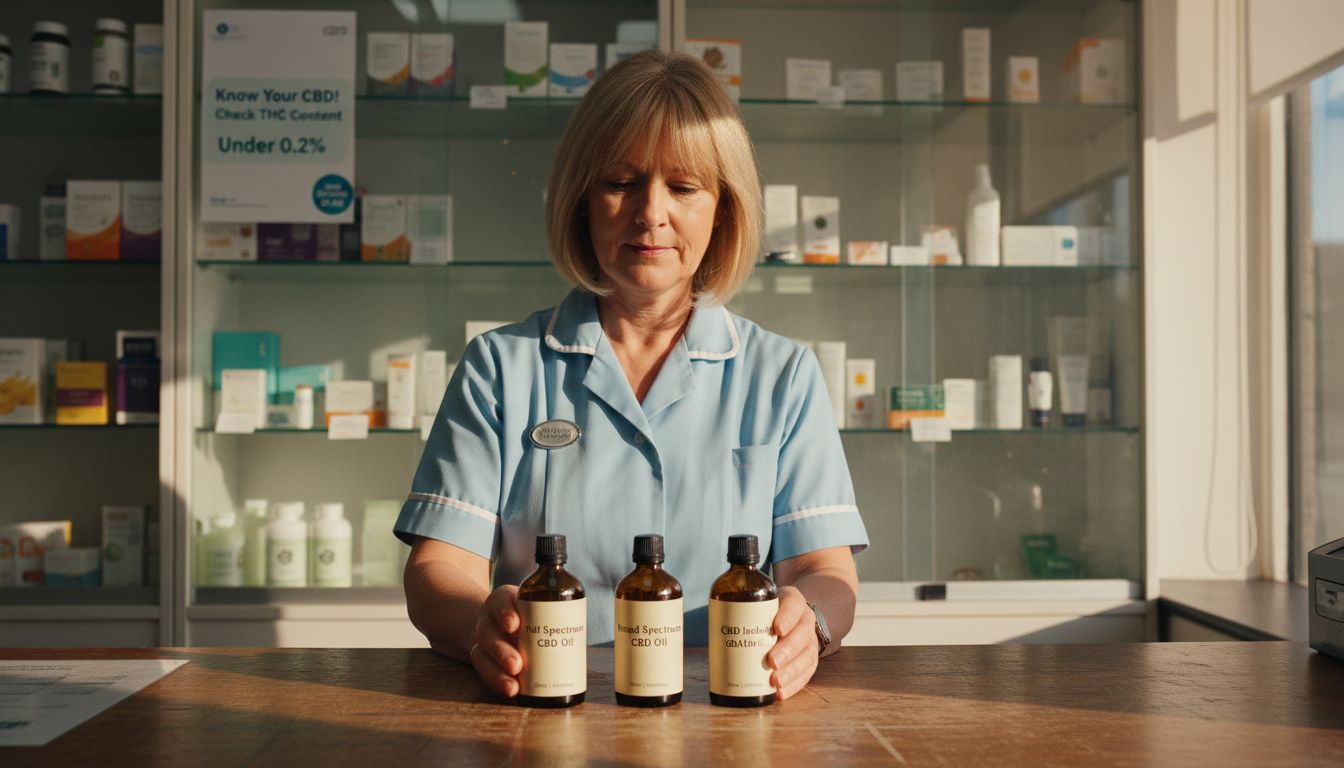 Pharmacist compares three types of CBD oil