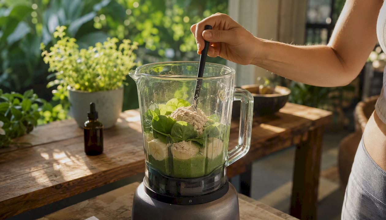 Balanced recovery meal preparation