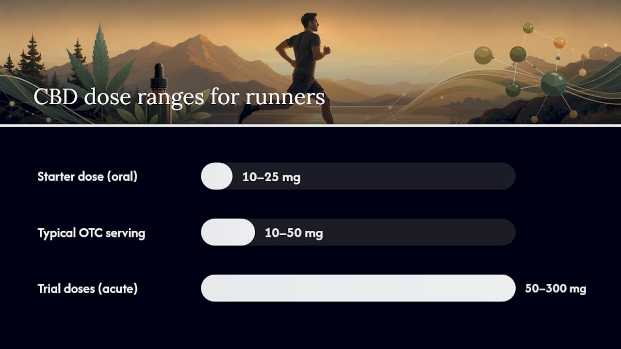 How do runners typically use CBD? — overview diagram