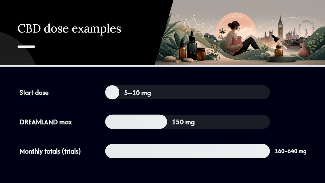 What's a safe CBD dosage for period pain? — overview diagram