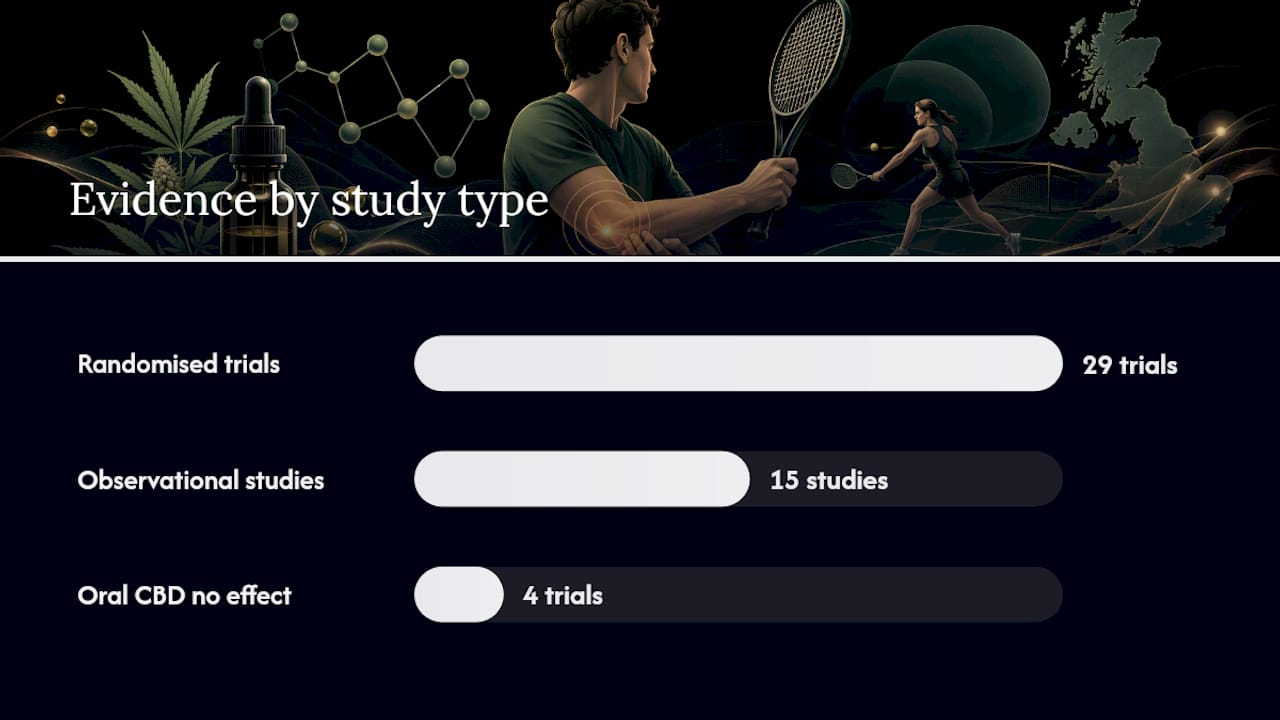 CBD chronic pain evidence comparison
