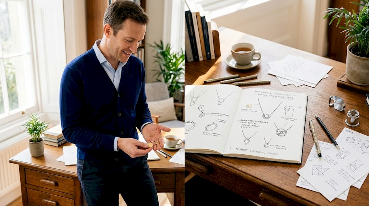 Comparing gold jewellery and bullion at home