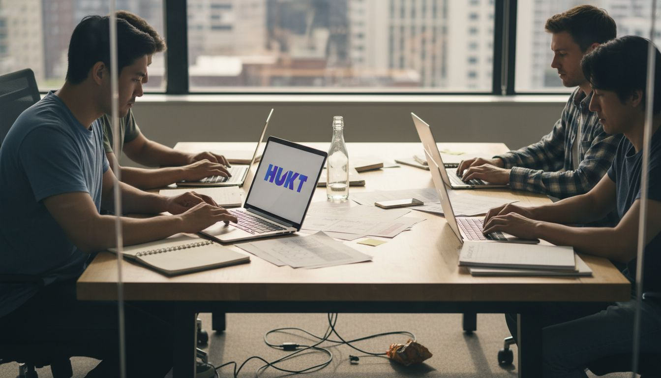 Marketing team automates campaign in meeting room