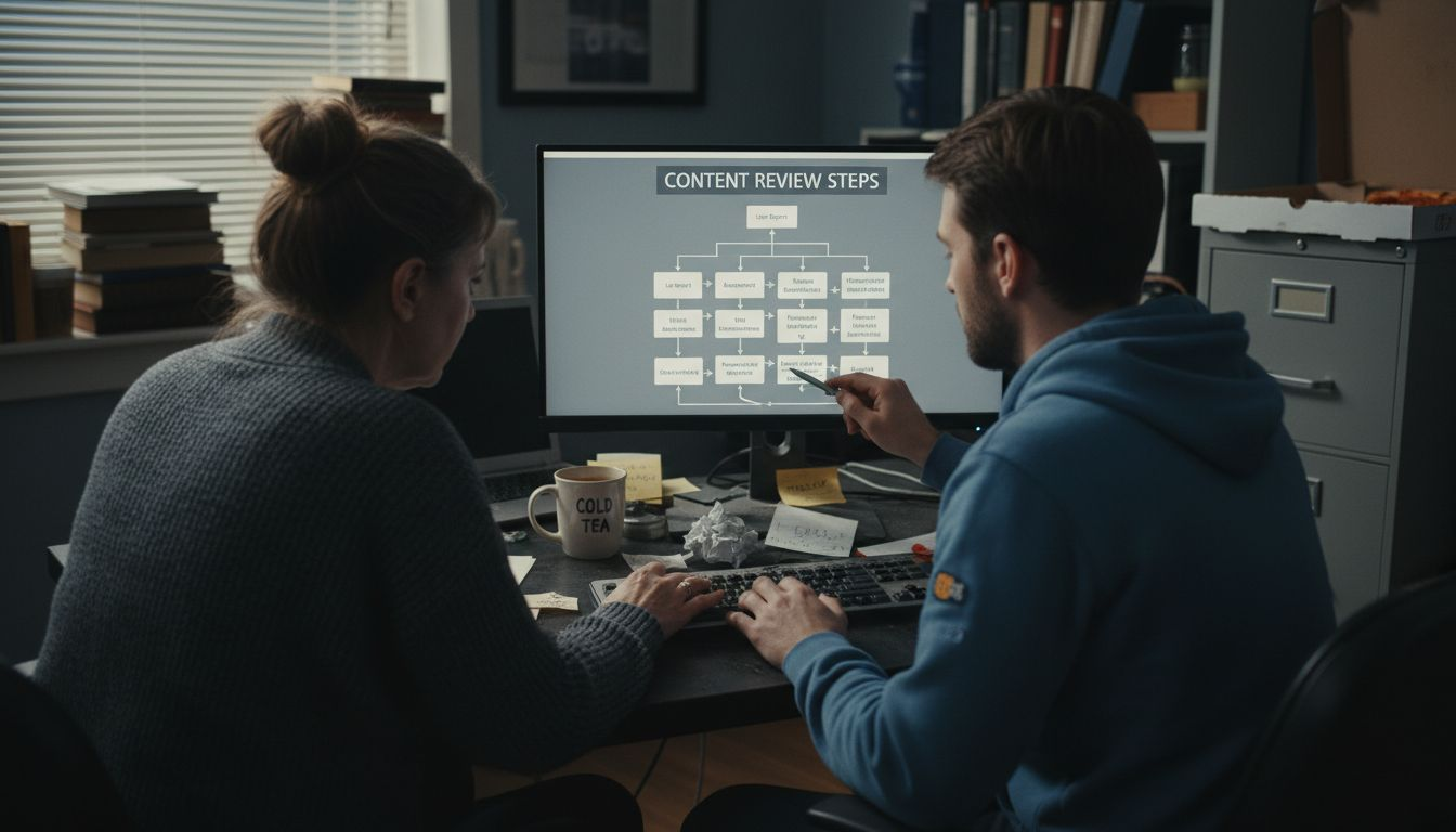Moderators review community news posts for accuracy
