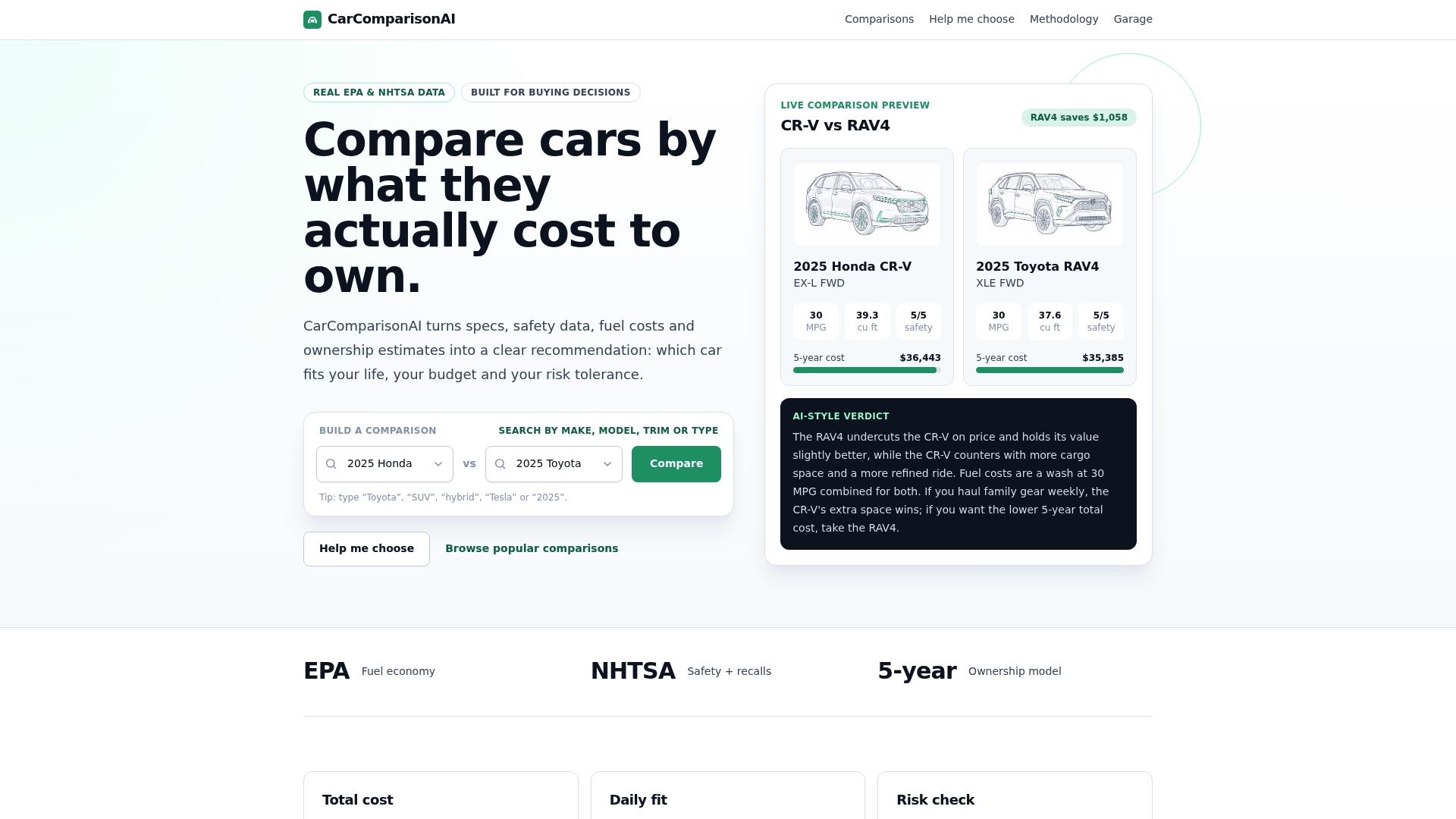 https://carcomparisonai.com