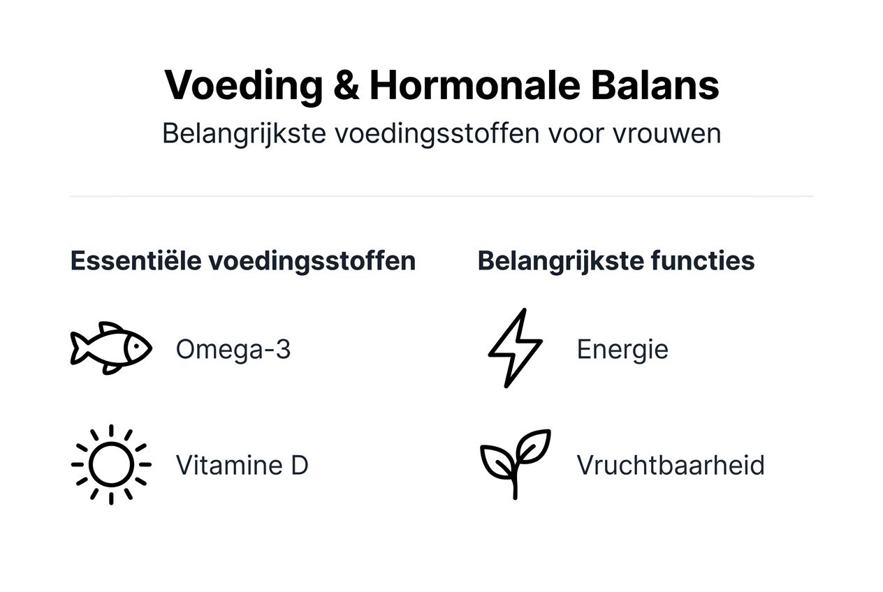 Overzicht: voeding en hormonale balans – de belangrijkste inzichten op een rij