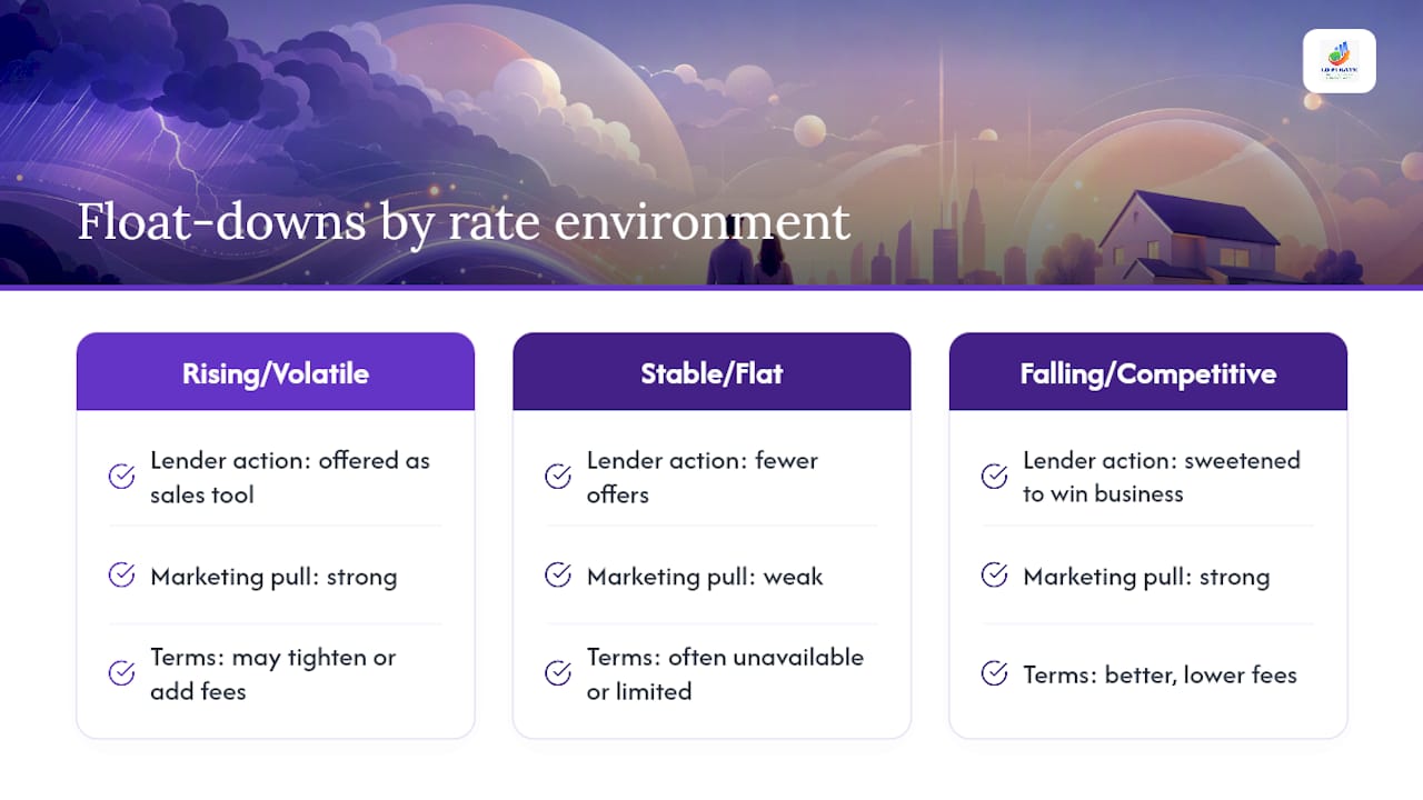 Why Are Float-Downs More Common in Some Rate Environments? — overview diagram