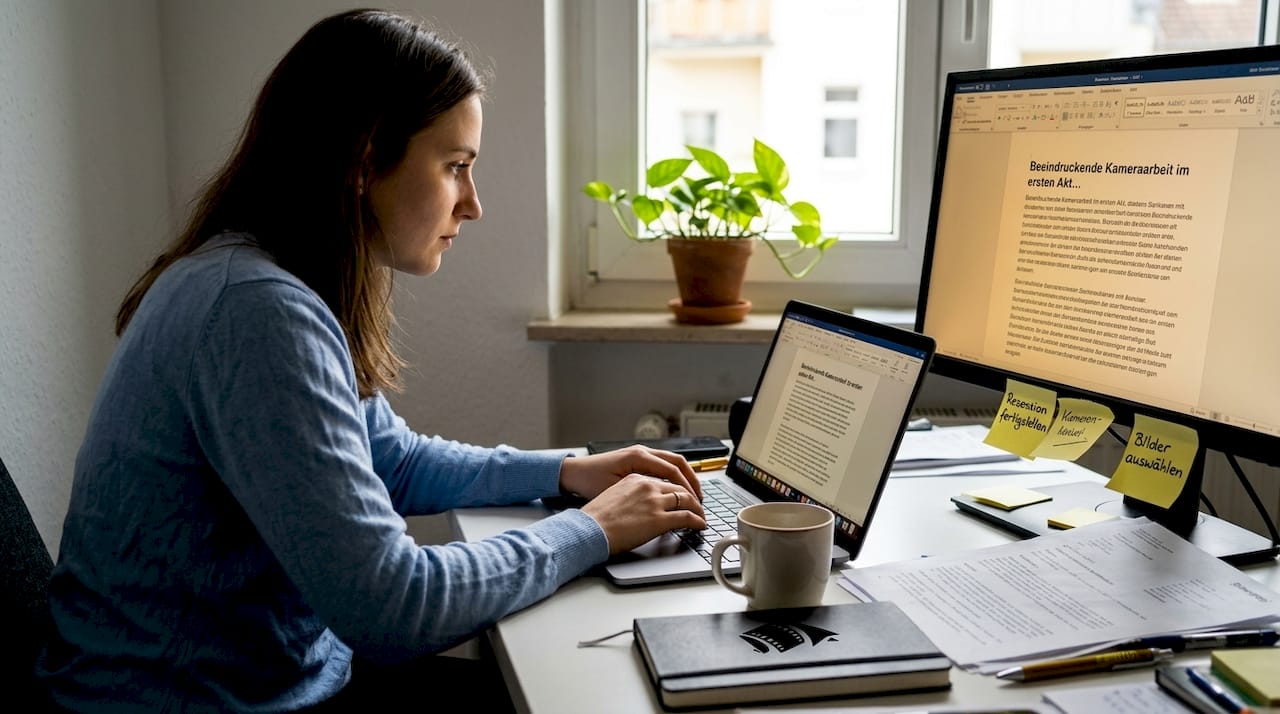 Professionelle Überprüfung von Tippfähigkeiten am heimischen Schreibtisch