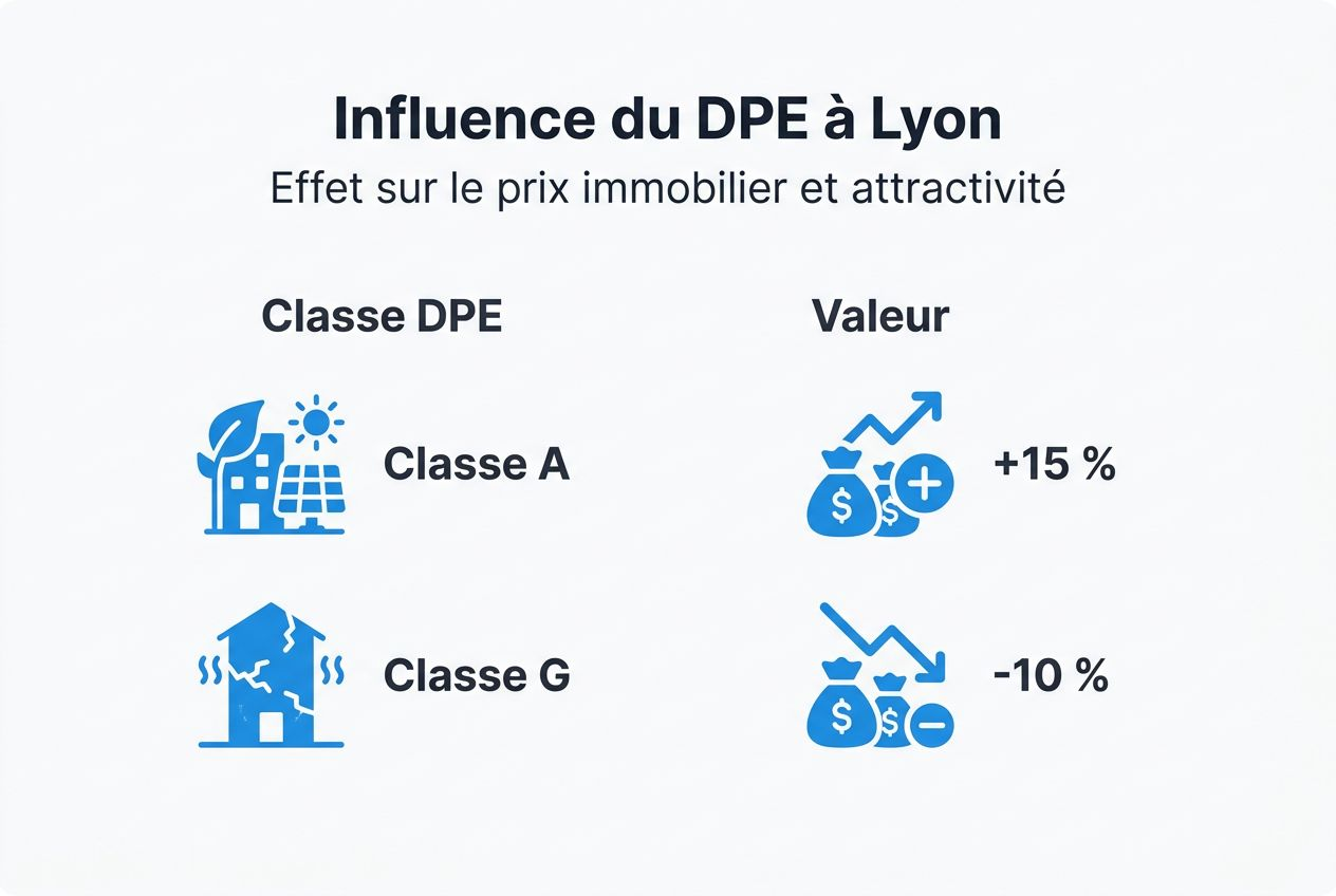 Diagnostic DPE Lyon : guide complet propriétaires 2026 L’impact du DPE sur le marché immobilier lyonnais en un clin d’œil