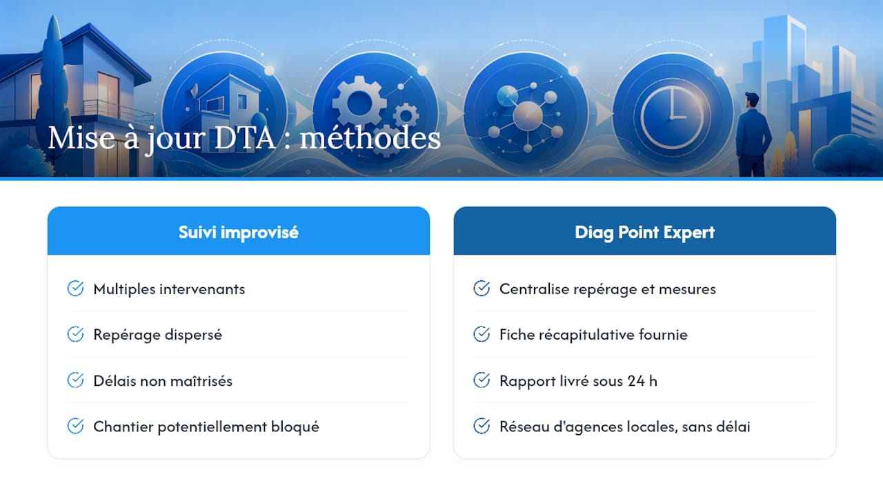 Faites mettre à jour votre DTA rapidement avec Diag Point Expert — overview diagram