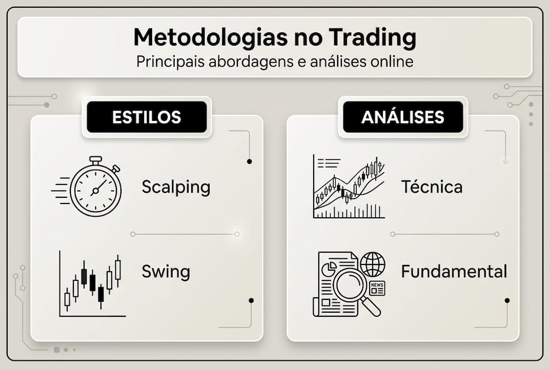 Infográfico: Dicas e estratégias para operar no mercado financeiro online