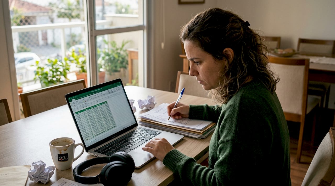 Mulher compartilha os resultados do seu setup de trade