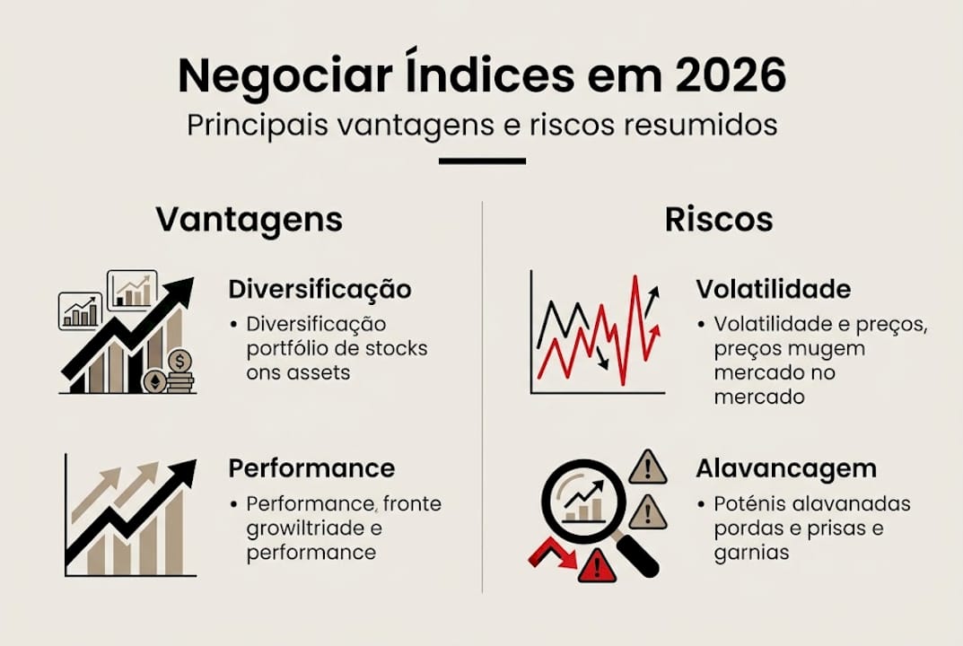 Infográfico: descubra os benefícios e os cuidados ao operar índices