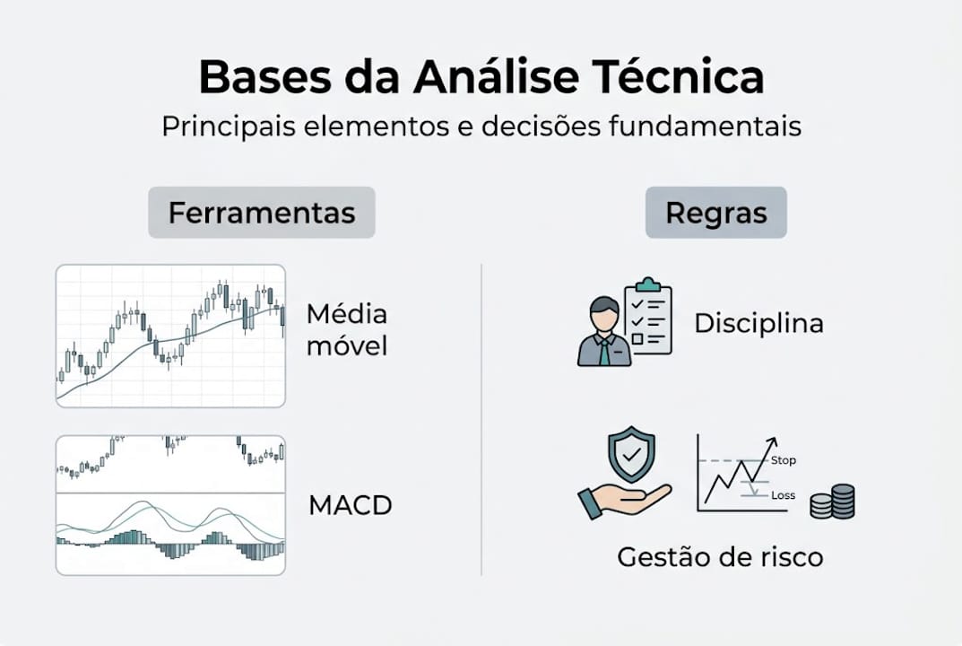 Infográfico: Princípios básicos da análise técnica