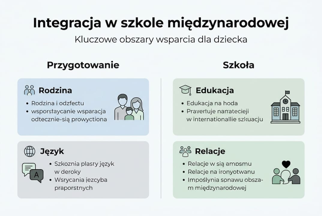 Infografika: Jak ułatwić dziecku adaptację w nowym środowisku szkolnym
