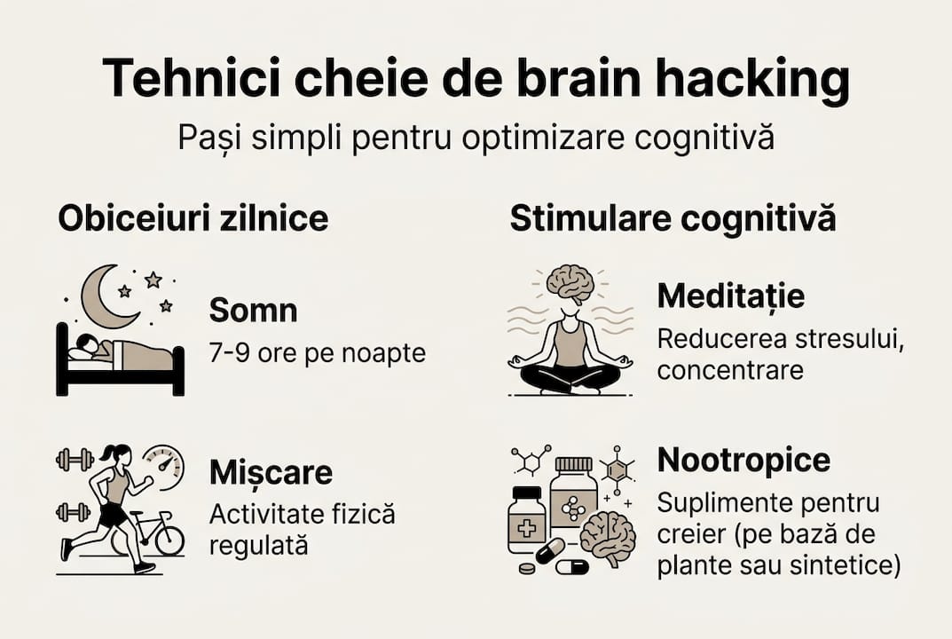 Infografic: cum să-ți antrenezi creierul pas cu pas
