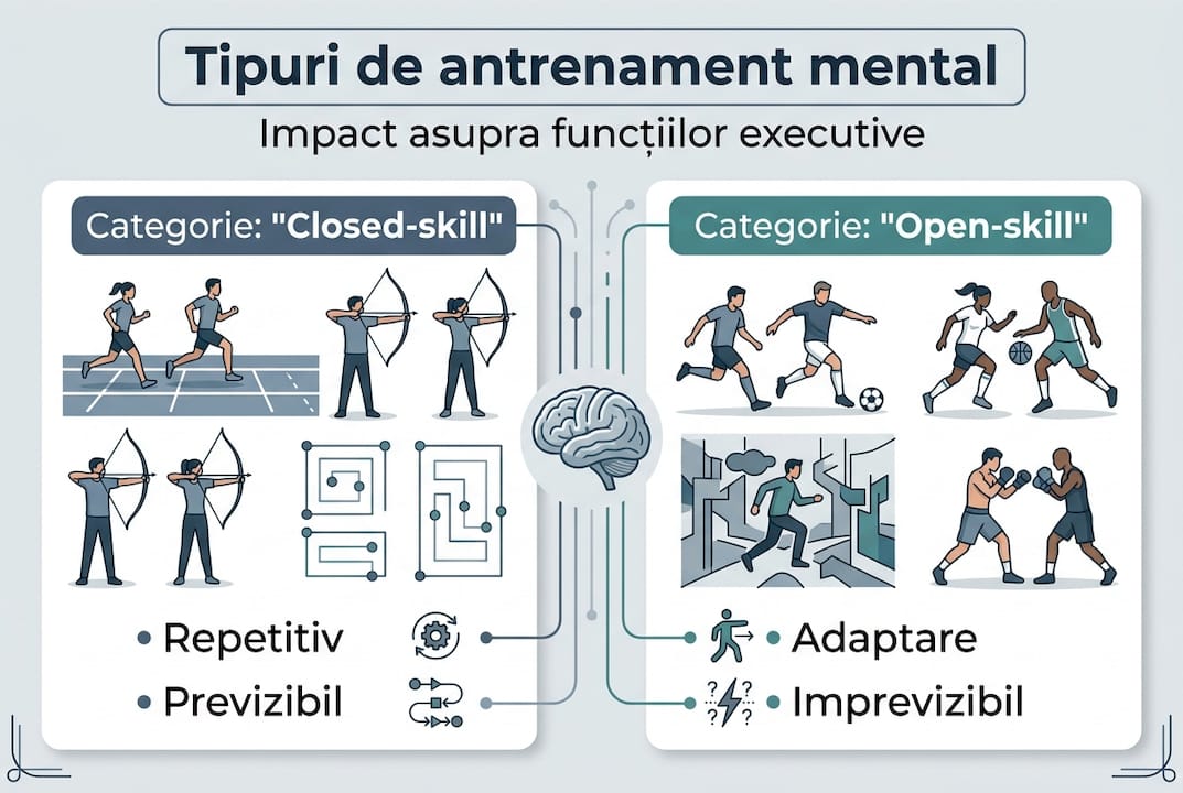 Infografic: metode eficiente de antrenare a minții