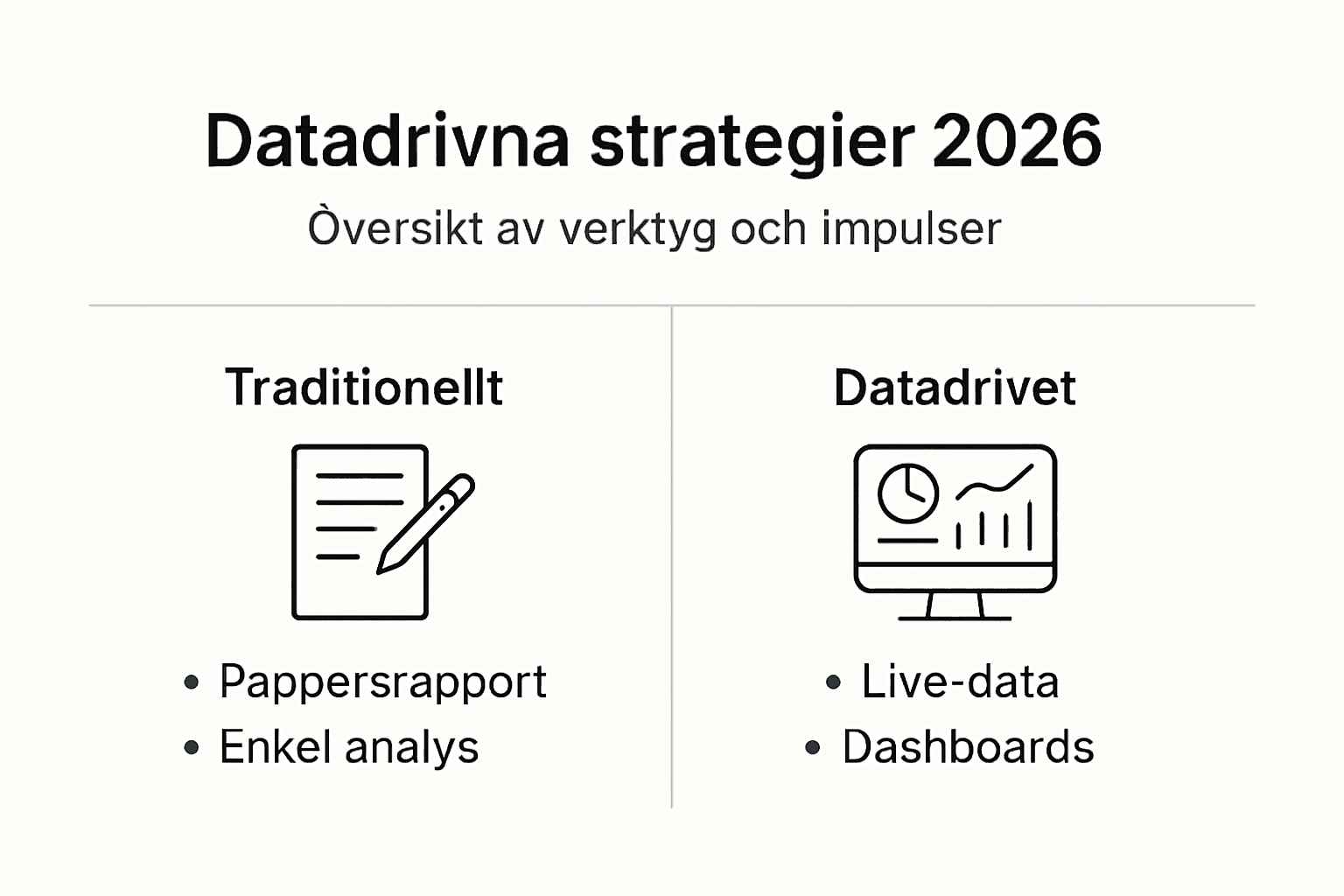Infografik som jämför strategier från vänster och höger