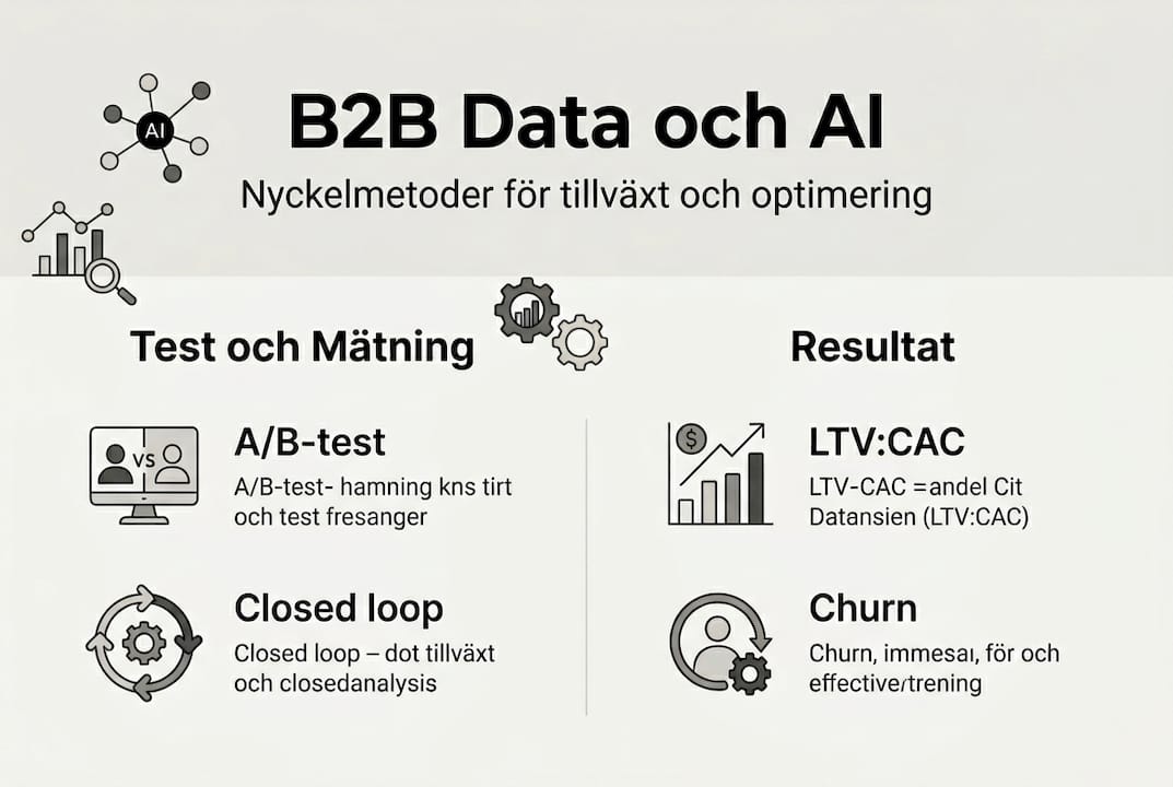 Visuell guide till B2B-data och AI-lösningar