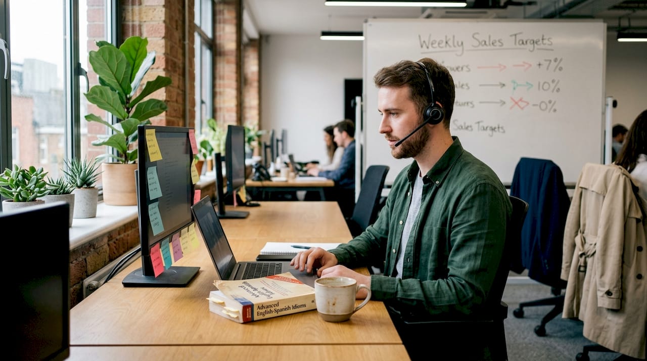 Interpreter assisting on ecommerce video call