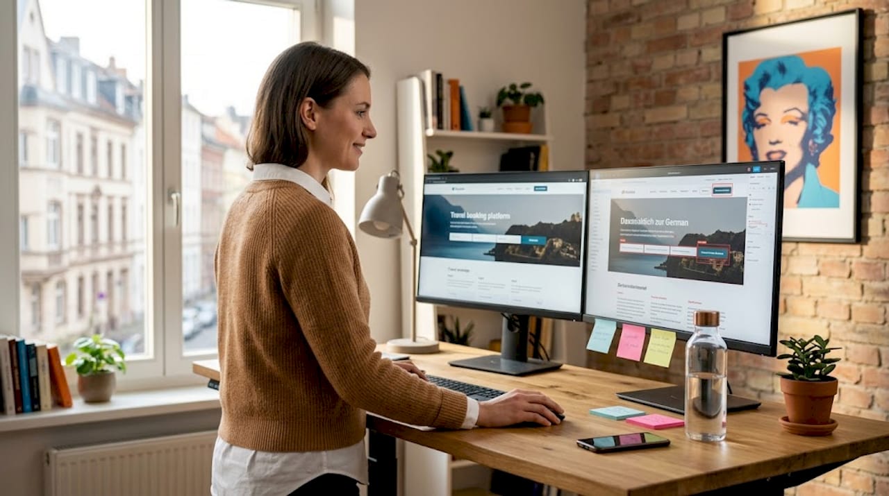 Designer troubleshooting text expansion on screens