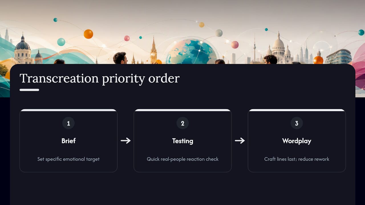 What actually matters more than perfect wording? — overview diagram