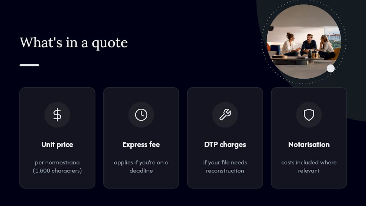 Get a tailored quote from glocco® — overview diagram