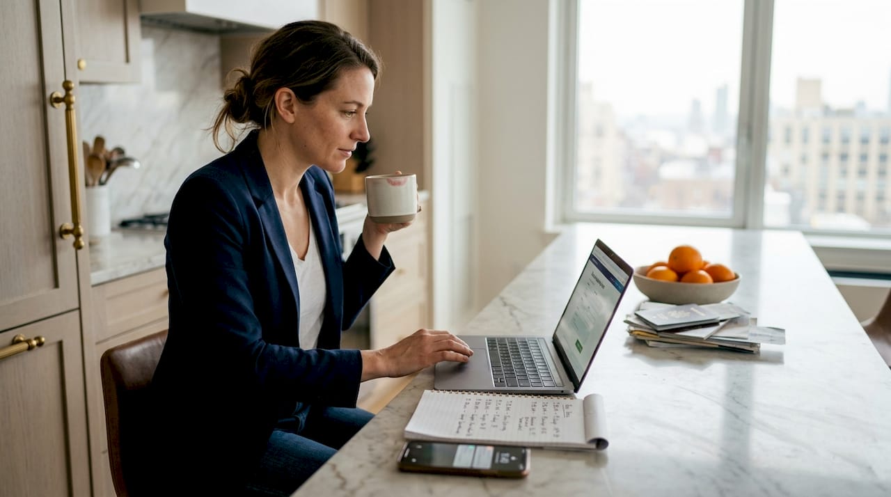 Professional booking chauffeur service online at kitchen