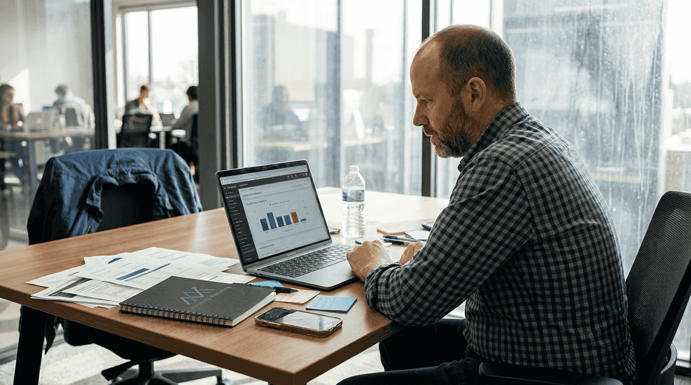 Examining campaign quality score report workspace