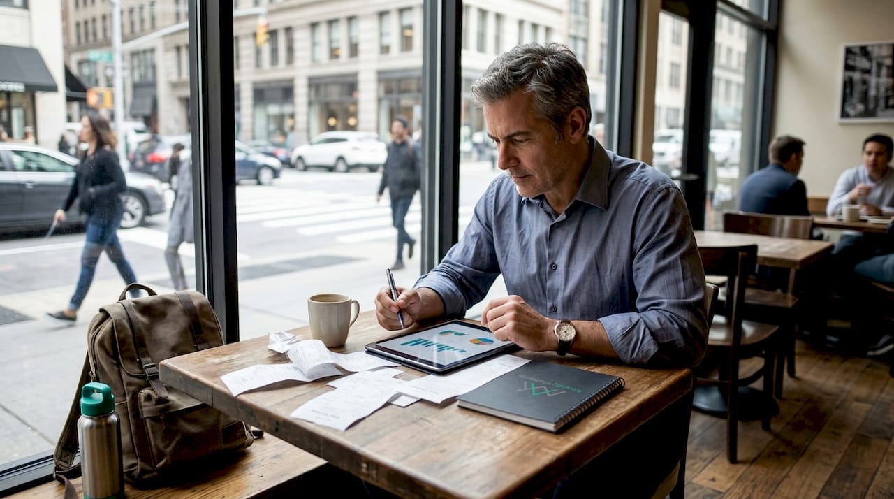 Smb manager analyzes digital ad budget results