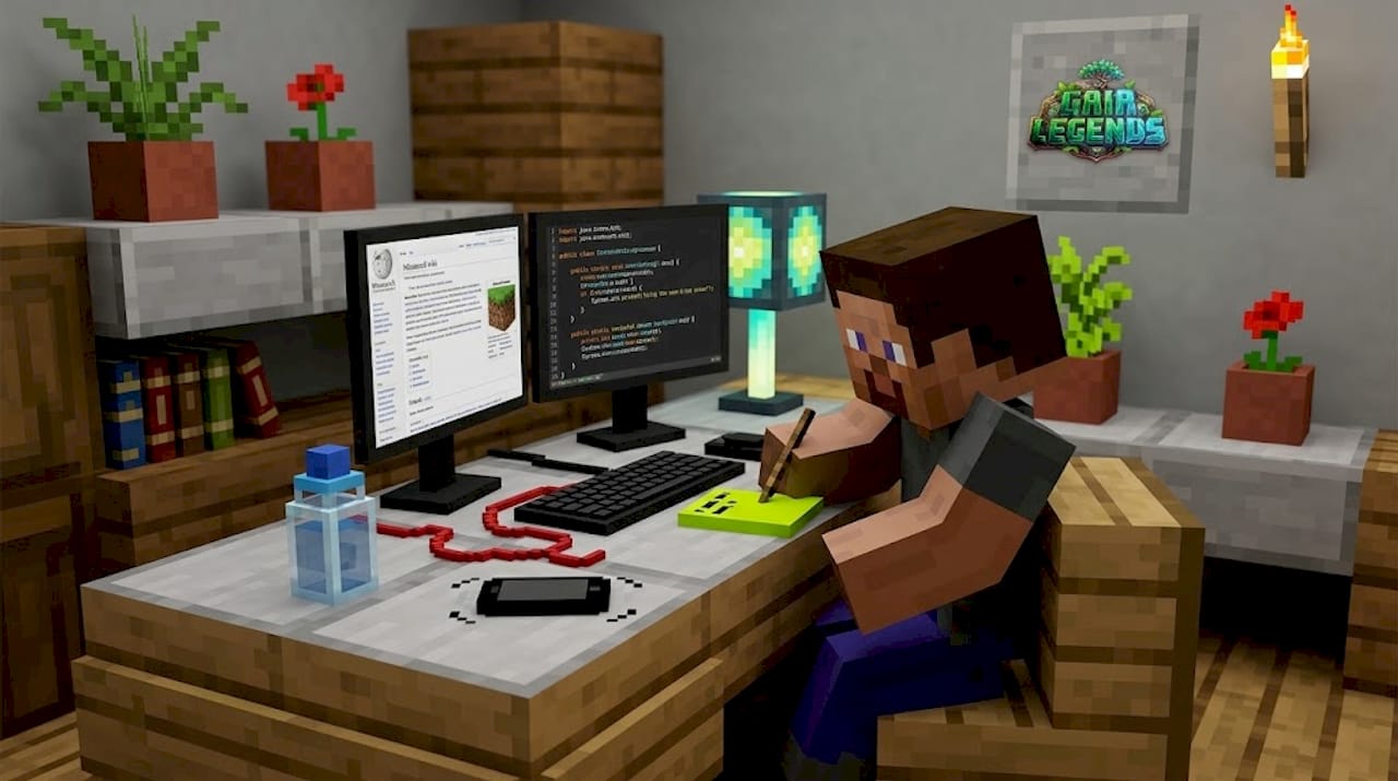 Developer researching Minecraft performance issues