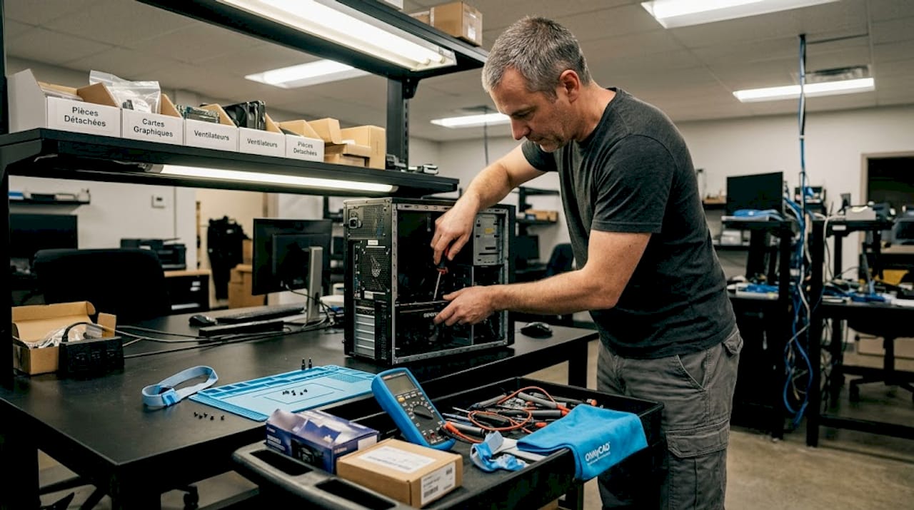 Expert in optimizing computer hardware for 3D creation