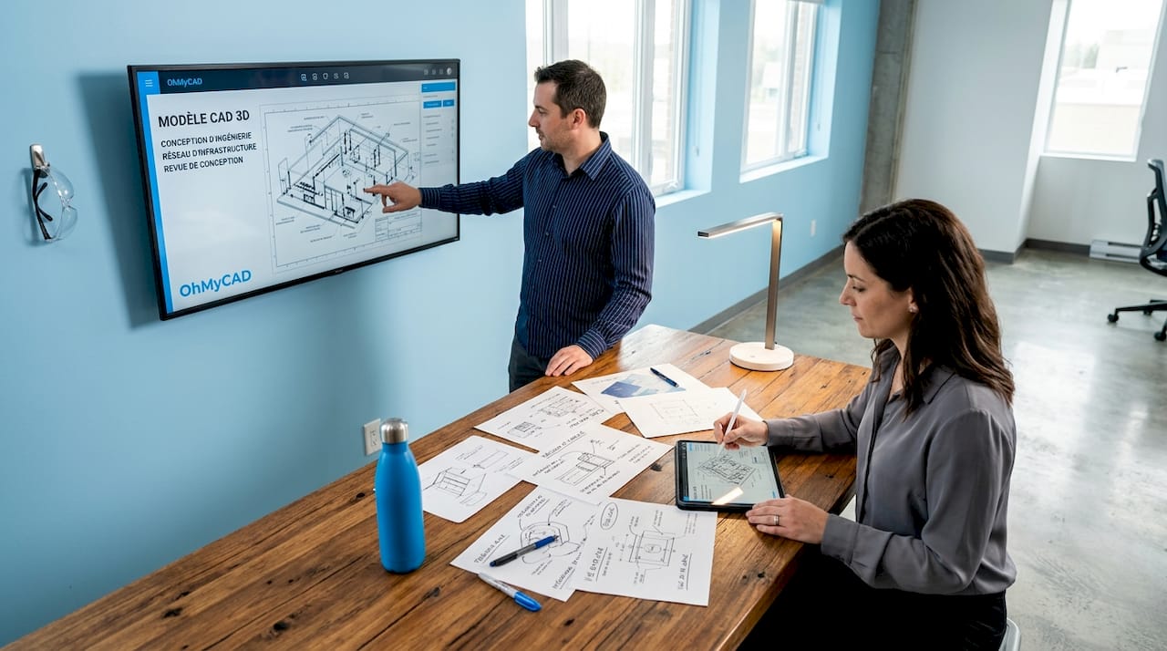 Engineers work hand-in-hand to implement a PLM solution.