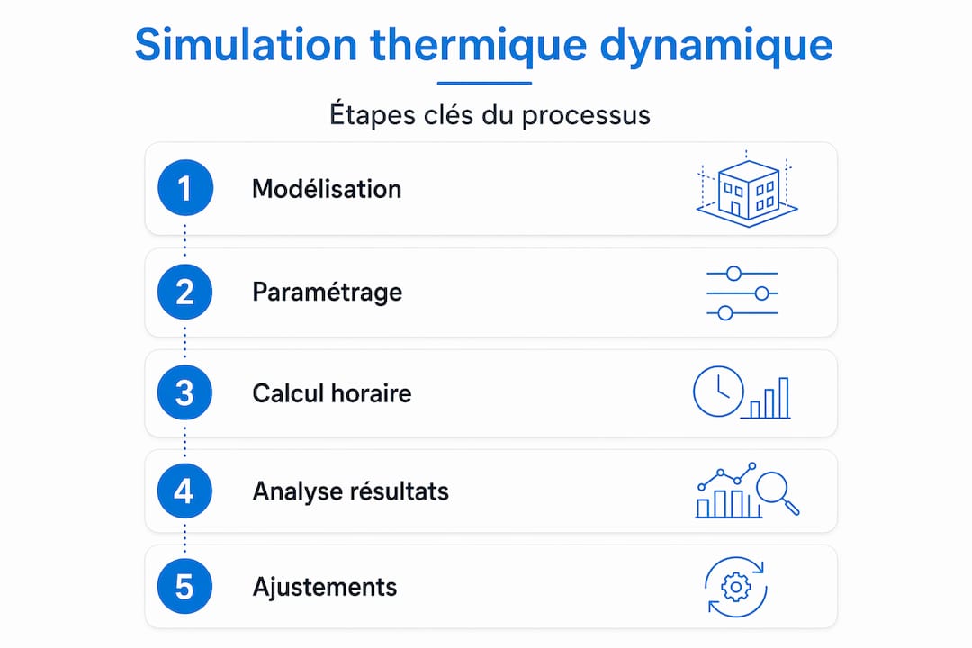 Infographic: The Different Stages of Dynamic Thermal Simulation