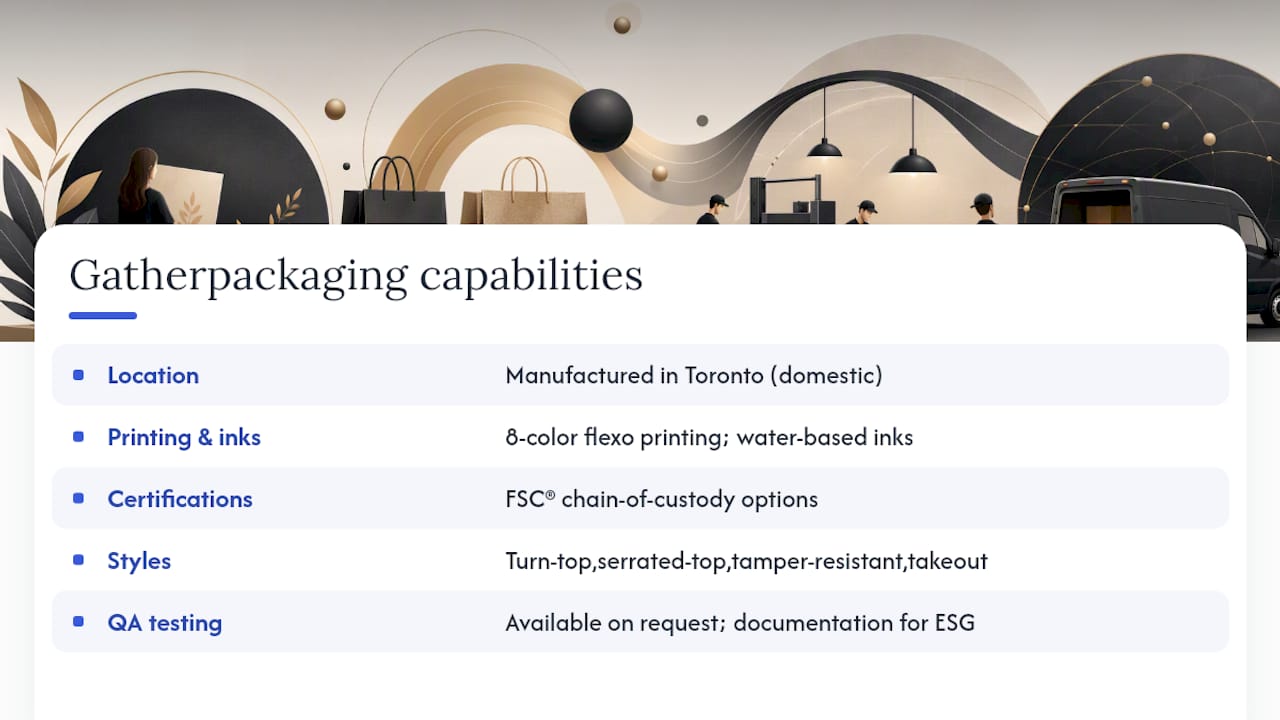 Gatherpackaging is built for this procurement need — overview diagram