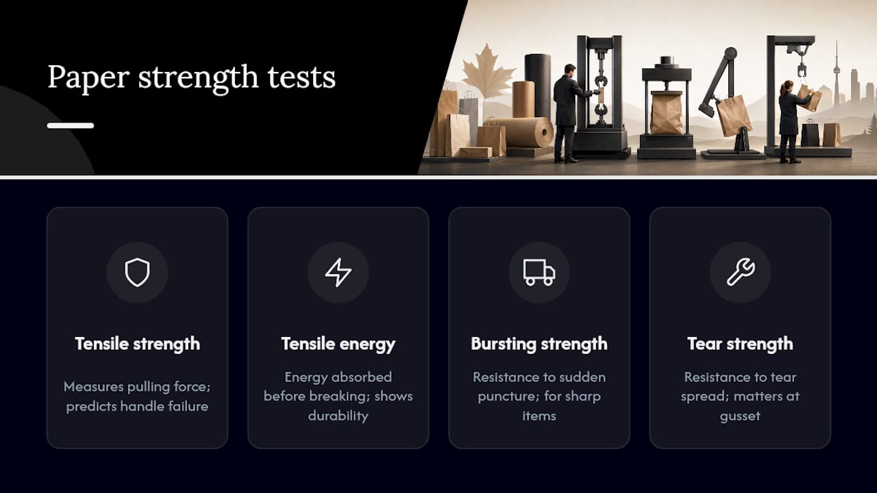 What Do Tensile Strength And Bursting Strength Actually Mean? — overview diagram