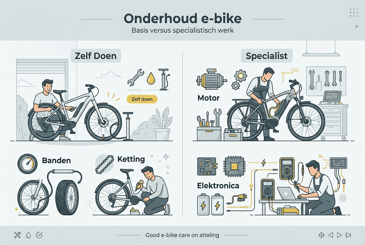 Infographic: het verschil tussen regulier en specialistisch onderhoud