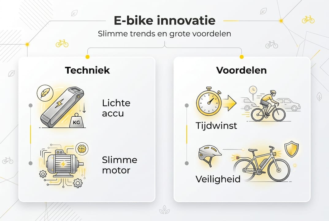 Infographic: de voordelen van een e-bike en handige tips voor gebruik