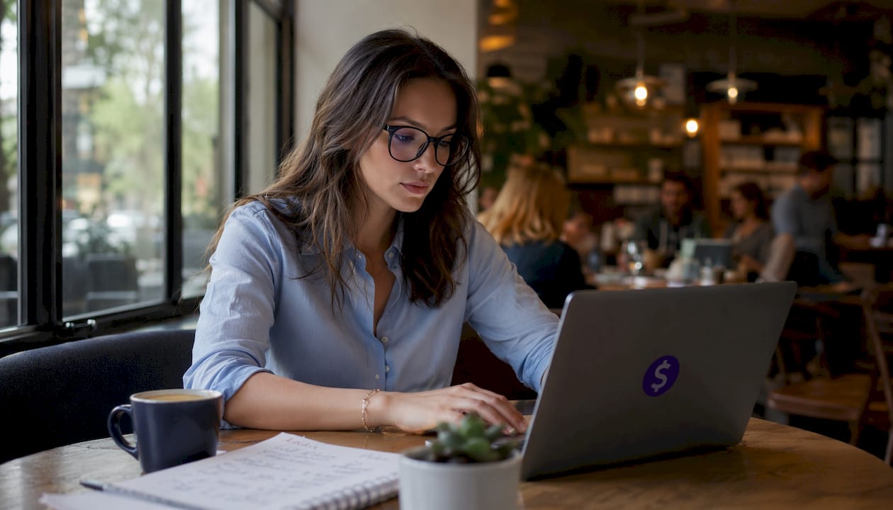 Financial analyst reviewing dynamic transfer fees spreadsheet