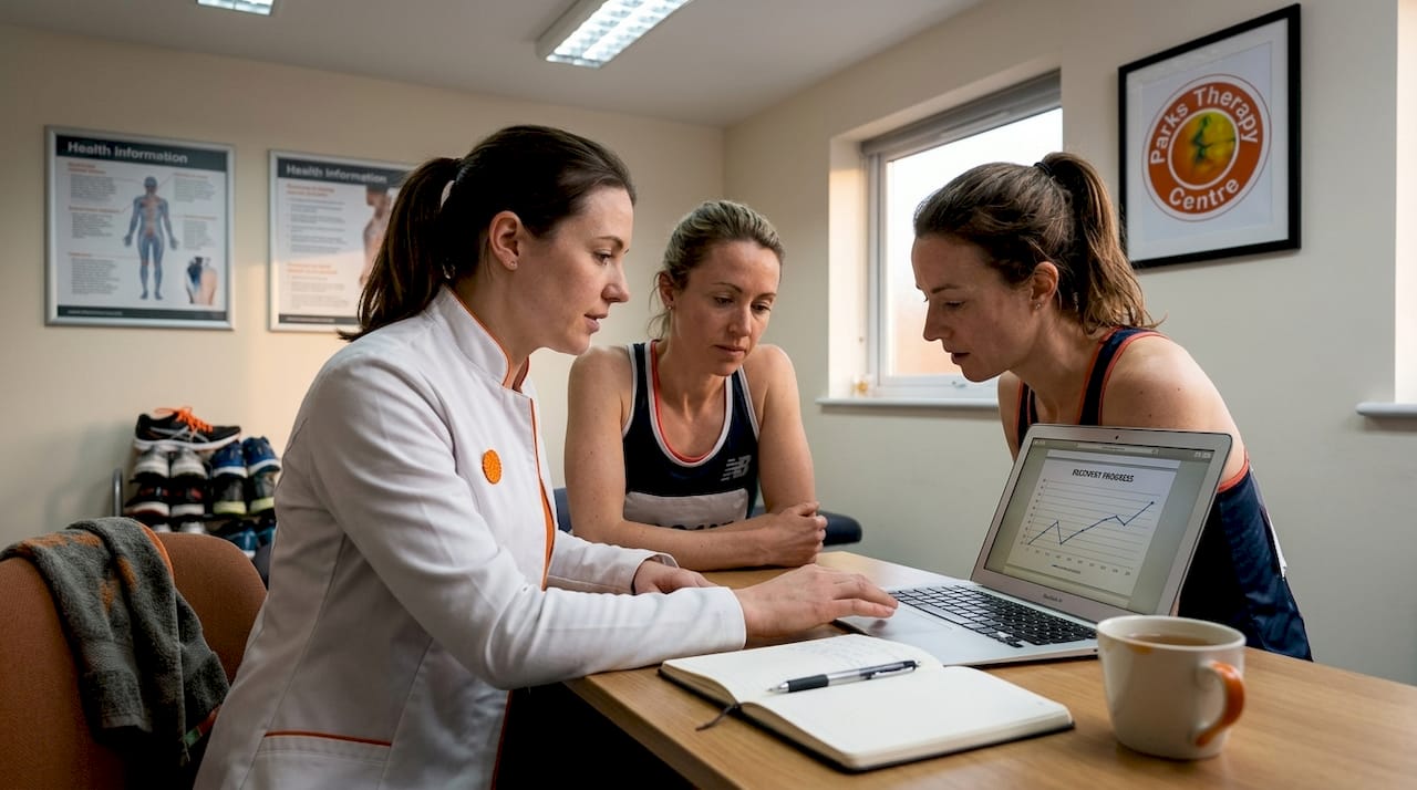 Consultation for sports acupuncture recovery