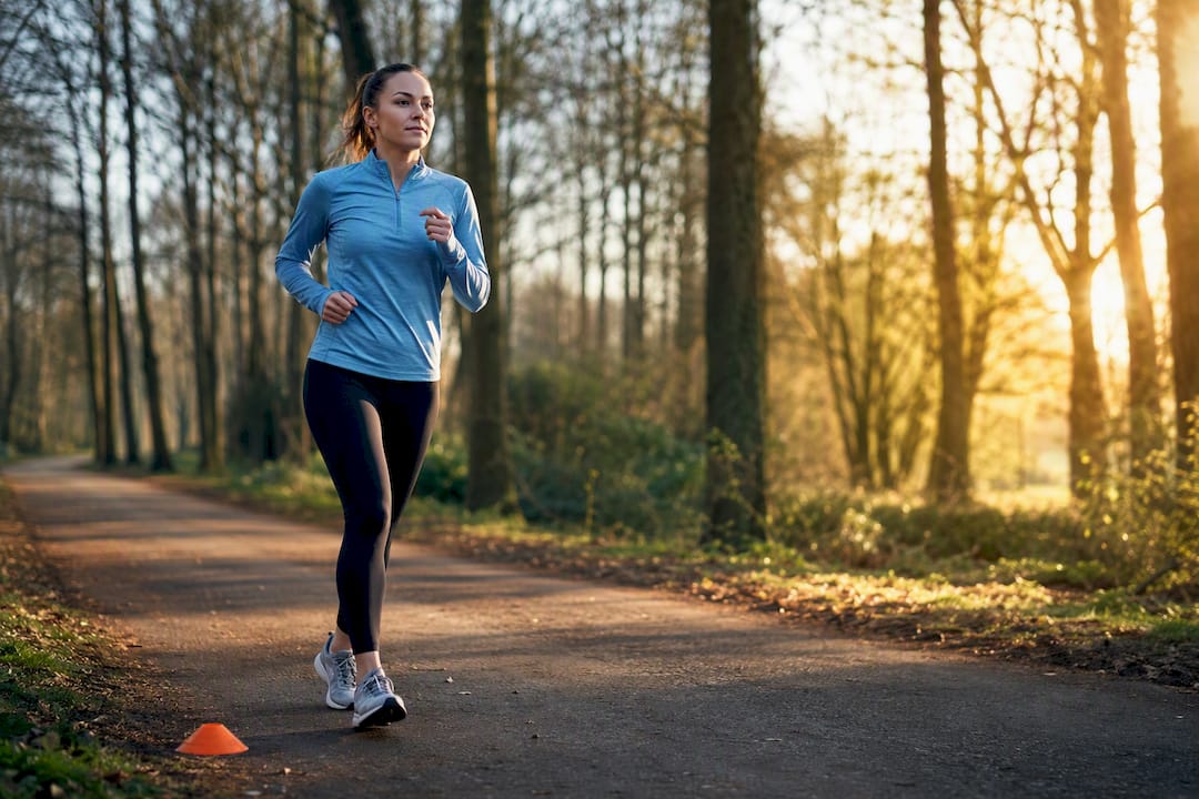 Runner beginning a careful return after injury