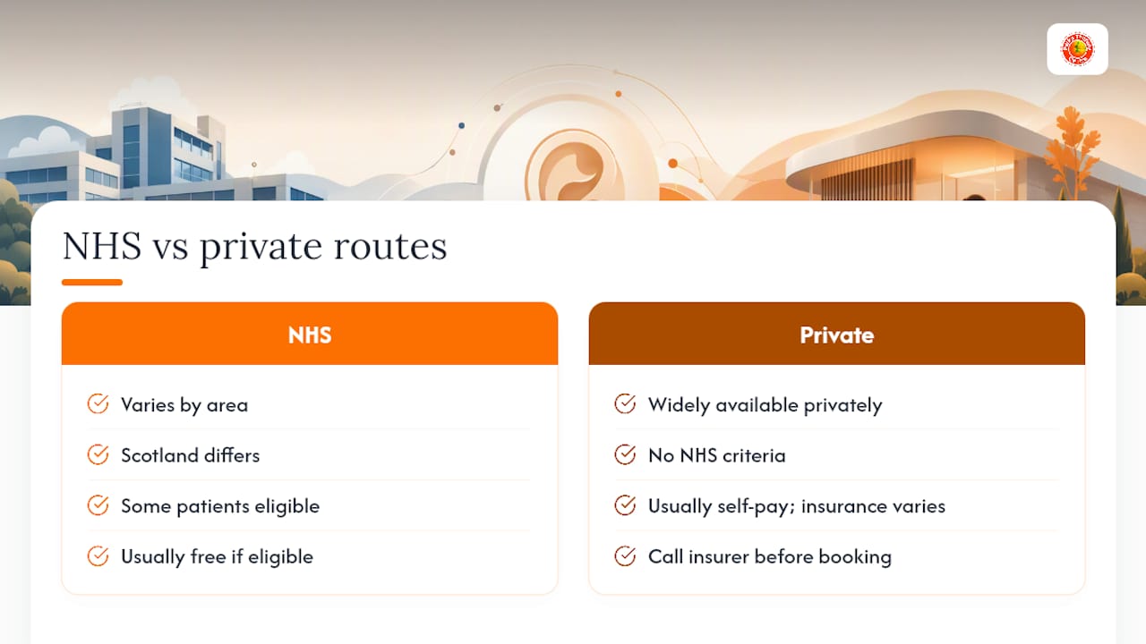 NHS and private ear wax removal routes compared