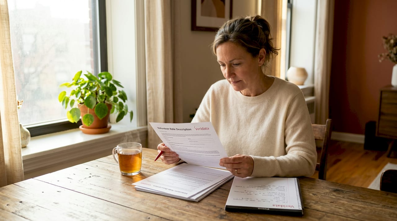 Volunteer reading motivational role description