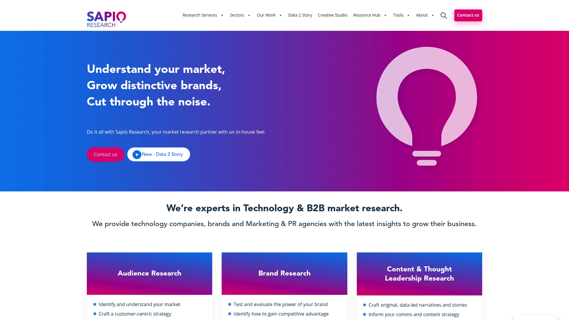 https://sapioresearch.com