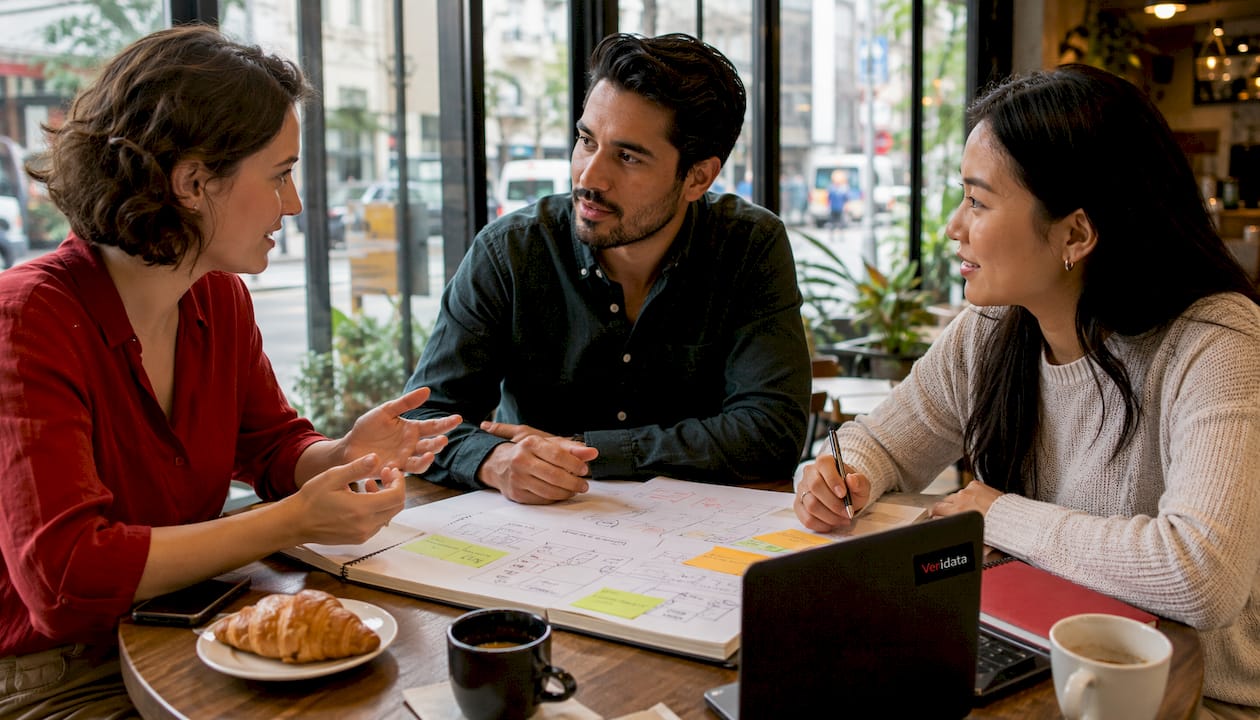 Marketing team collaborating on CRM segmentation integration