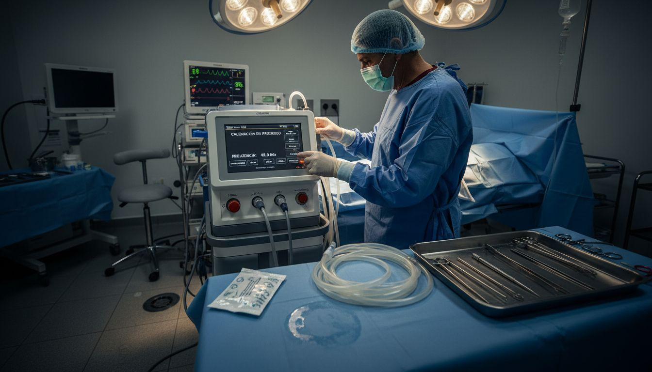 Cirujano especializado que utiliza tecnología avanzada en liposucción